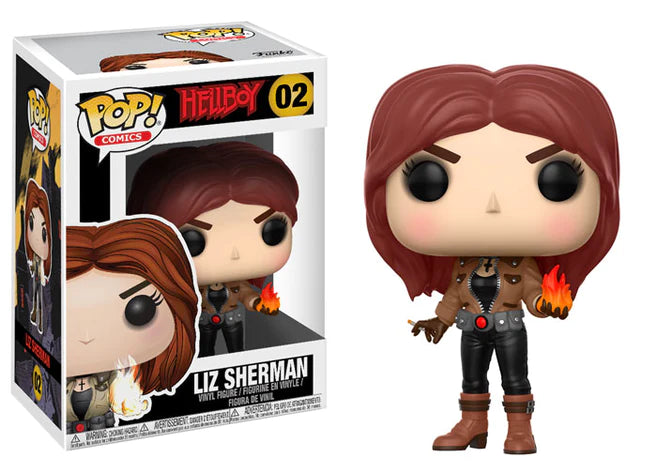 Hellboy Liz Sherman #02 (VAULTED) - Limited Edition Collectible Action Figure for Comic Fans & Collectors - Perfect for Display, Gifts, and Comic Conventions