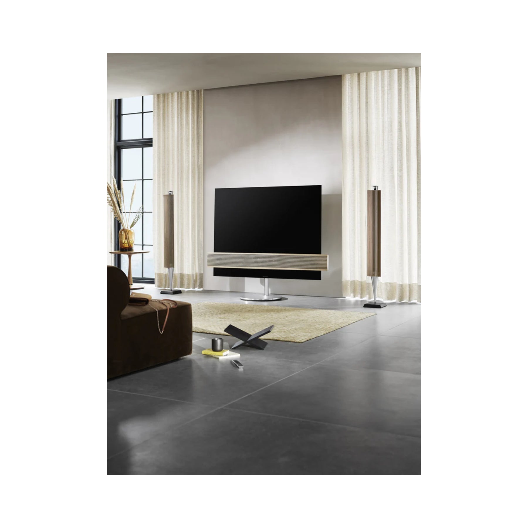 Bang & Olufsen Beolab 18 Premium Wireless Bluetooth Speaker - High-End Home Audio System for Living Room, Bedroom & Office