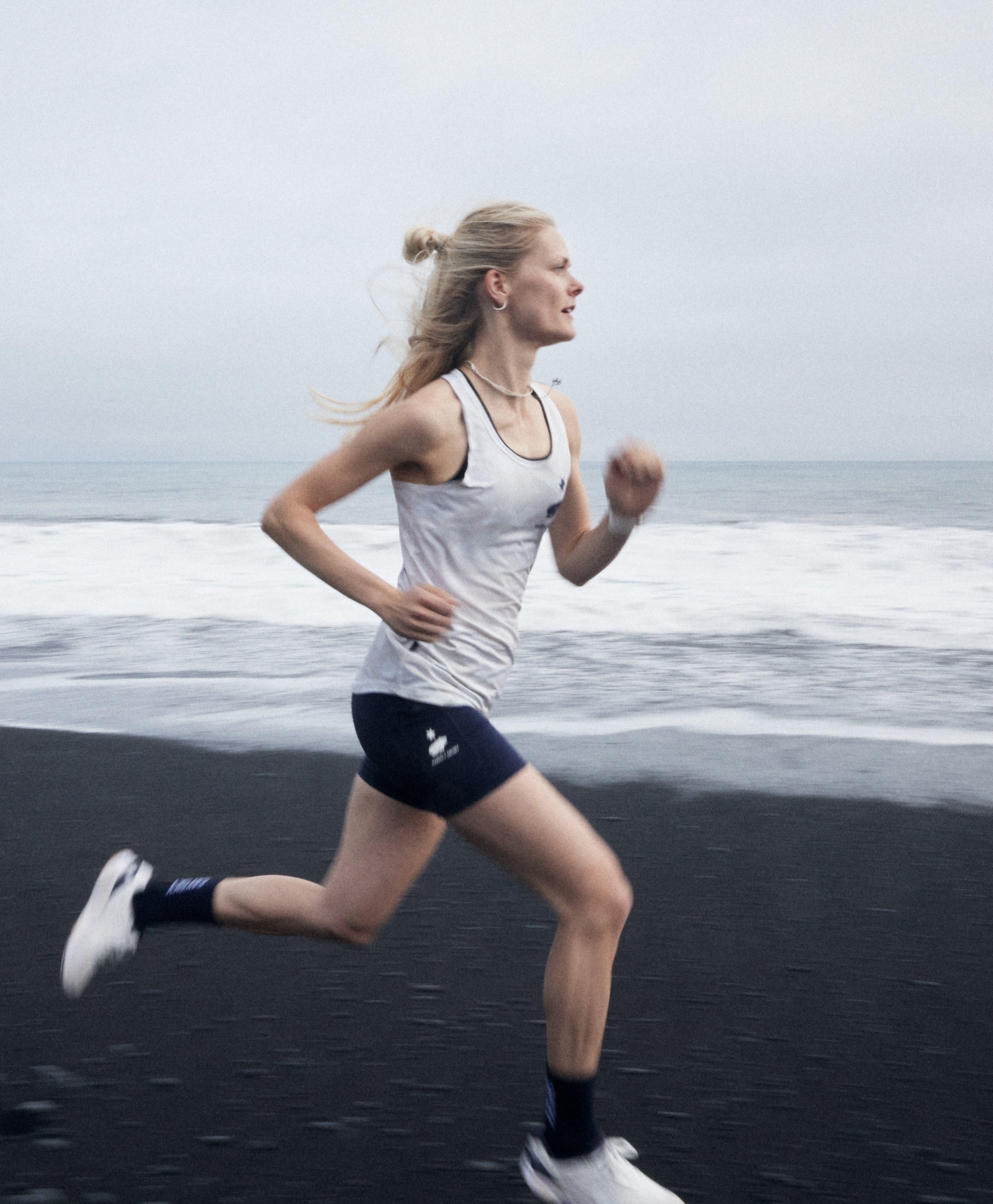 Women's Karhu x Saysky Combat Singlet - White Splinter Camo | Running, Training & Athletic Performance