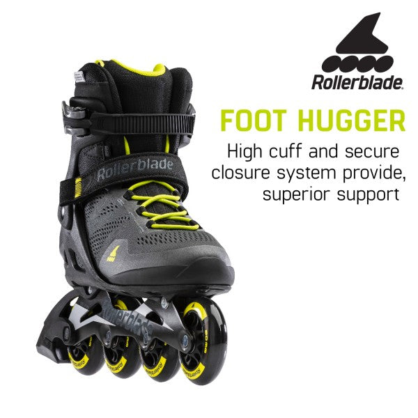 Rollerblade Macroblade 80 Inline Skates for Adults - Comfortable Fitness & Recreational Roller Skates for Men & Women - Perfect for Outdoor Exercise, Park Trails & Urban Skating