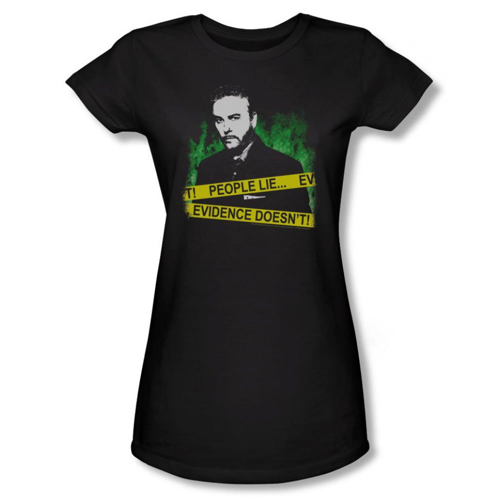 Funny Women's 'People Lie' Graphic T-Shirt - Black Cotton Tee for Casual Wear & Statement Outfits