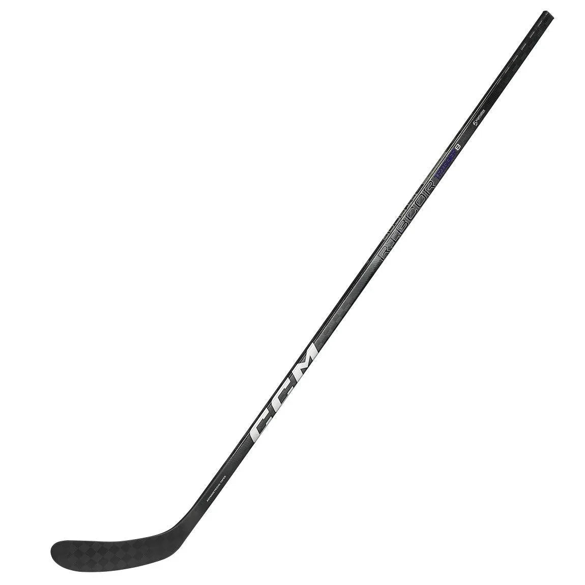 CCM Ribcor Trigger 8 Junior Hockey Stick - Lightweight Composite Hockey Stick for Youth Players - Perfect for Street Hockey, Ice Hockey Practice & Games