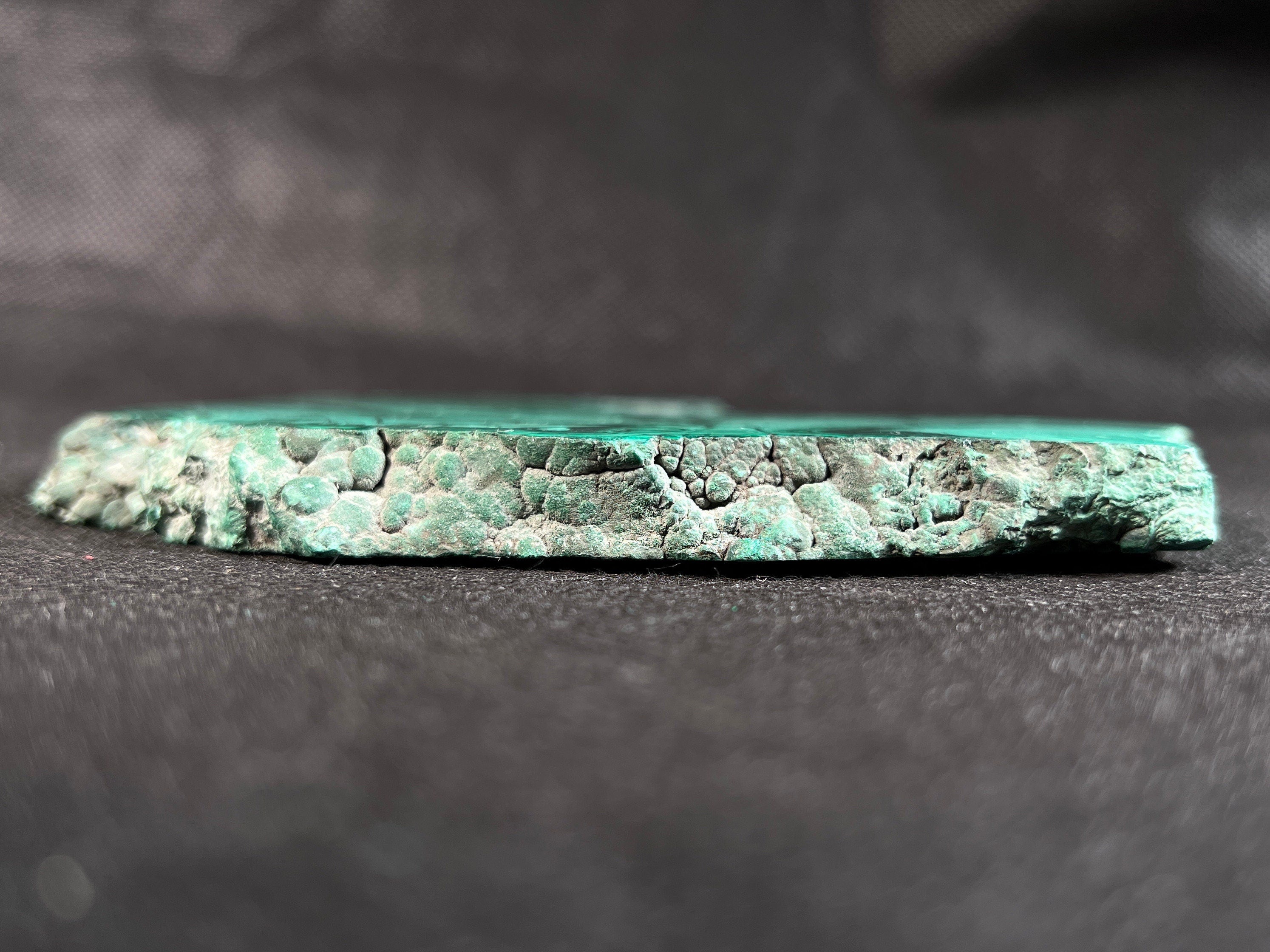 Premium MALACHITE Crystal Slab - Natural Green Malachite Stone for Jewelry Making, Unique Spiritual Gift & Home Decor (50434) - Perfect for Meditation Spaces, Healing Rooms & Luxury Interior Design