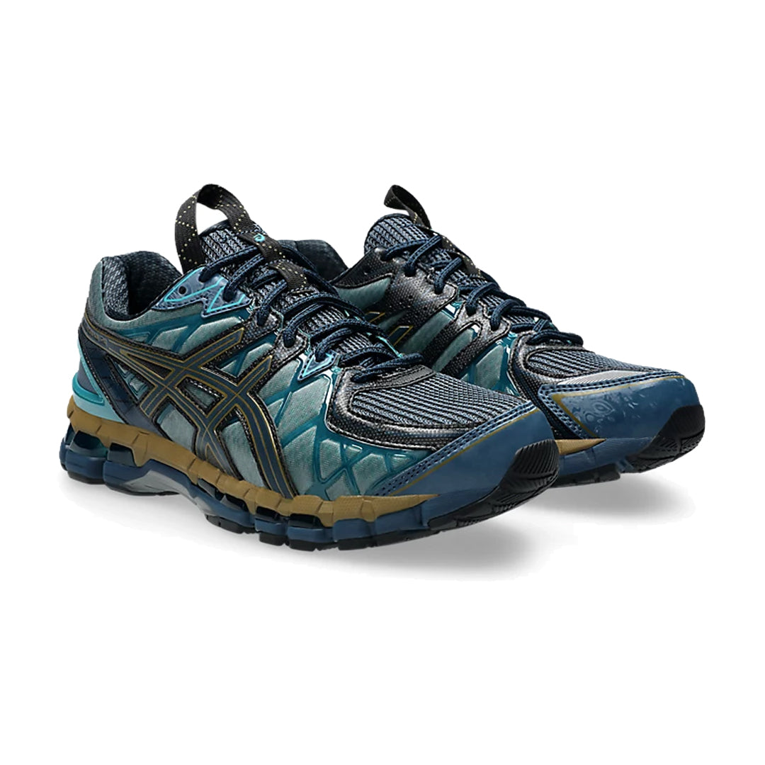 ASICS UB10 S GEL KAYANO 20 Running Shoes - Vintage Indigo/Sea Glass Color - Premium Cushioning for Men & Women - Perfect for Jogging, Gym Workouts & Daily Wear