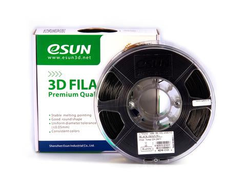 eSUN ABS 3D Printer Filament 1.75mm 1kg Spool - High Strength, Dimensional Accuracy, 20+ Color Options for DIY, Prototyping & Home Projects
