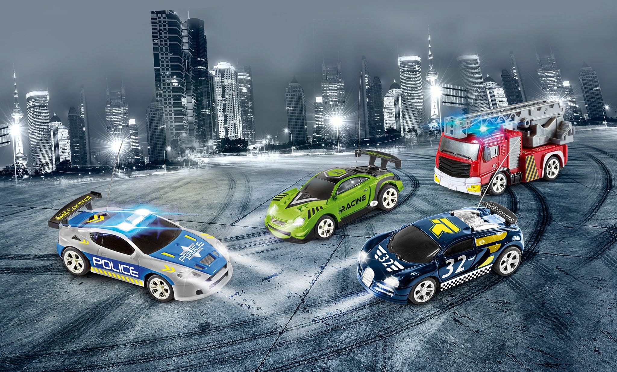 Mini Remote Control Police Car Toy - High Speed RC Vehicle for Kids & Adults - Perfect for Indoor & Outdoor Play, Gifts, and Racing Fun