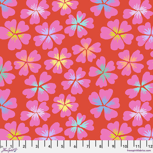 Kaffe Fassett Collective PWGP201 Petals Quilting Fabric - Premium Cotton Material for Quilting, Sewing & Craft Projects - Perfect for Quilts, Home Decor & DIY Crafts