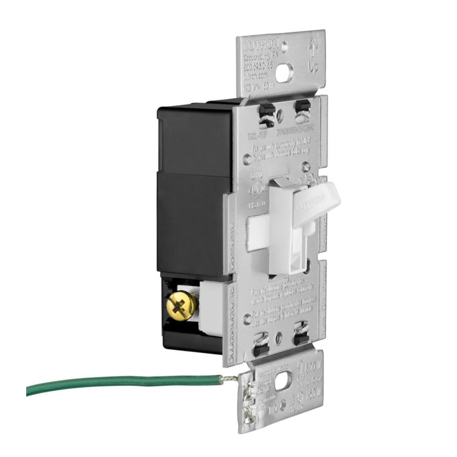 Ariadni LED Dimmer Switch with Toggler - 150W Single Pole or 3-Way, Light Almond Finish - Perfect for Bedroom, Living Room & Kitchen Lighting Control