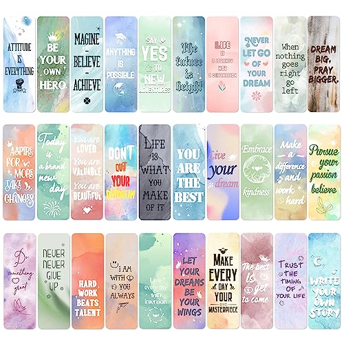 Paper Inspirational Bookmarks