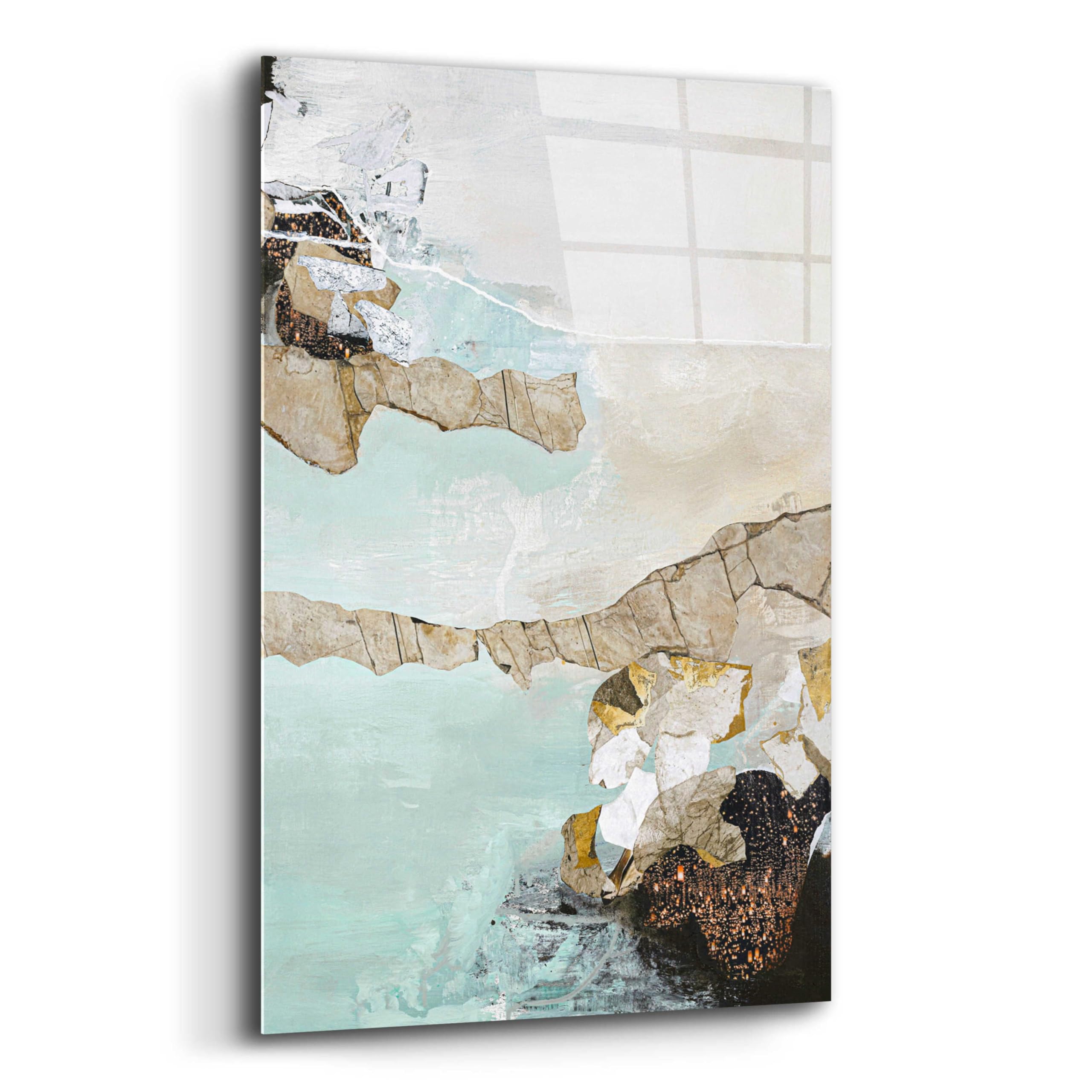 Epic Art 'Art Piece 1' by Design Fabrikken - 16x24 Inch Acrylic Glass Wall Decor - Modern Home & Office Wall Art for Living Room, Bedroom, or Workspace
