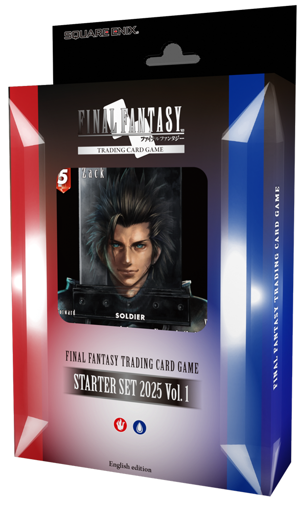 Final Fantasy TCG Starter Set 2025 Vol. 1 - Official Trading Card Game Deck for Collectors & Players - Perfect for Tournaments, Game Nights & Gift Giving