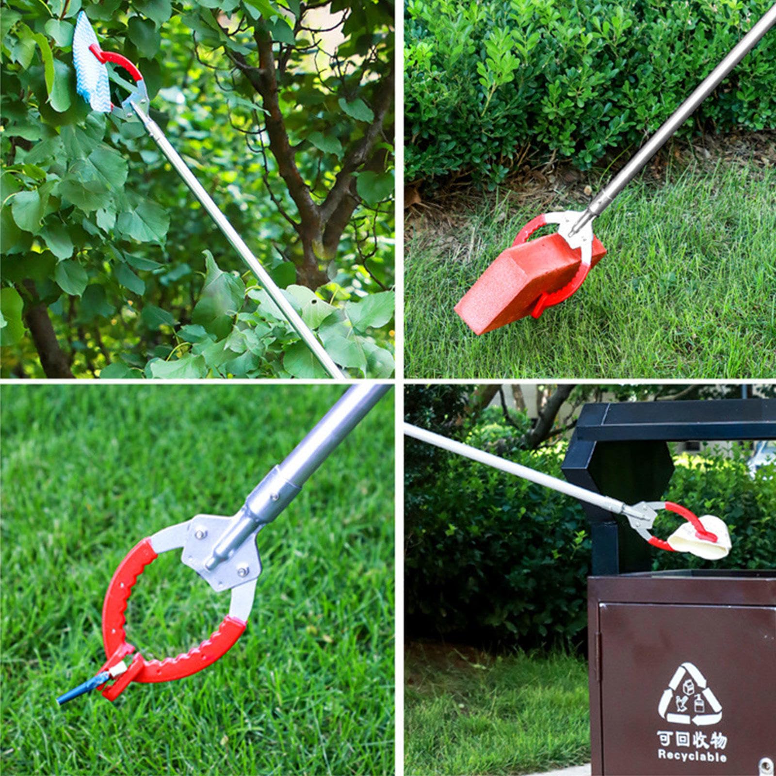 36 Inch Extra Long Mobility Aid Reacher Grabber - Durable Assistive Tool for Trash Pickup, Litter Collection & Daily Tasks - Pack of 2 (Ideal for Elderly, Disabled & Home Organization)