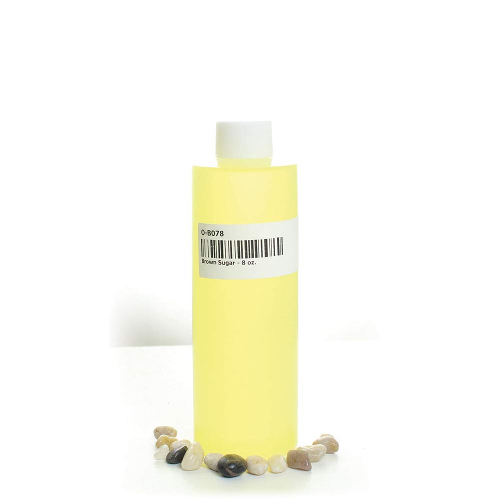 Premium Brown Sugar Fragrance Oil - 8 oz Natural Scented Oil for Men & Women - Home Diffuser, Candle Making, Body Lotion & DIY Perfume