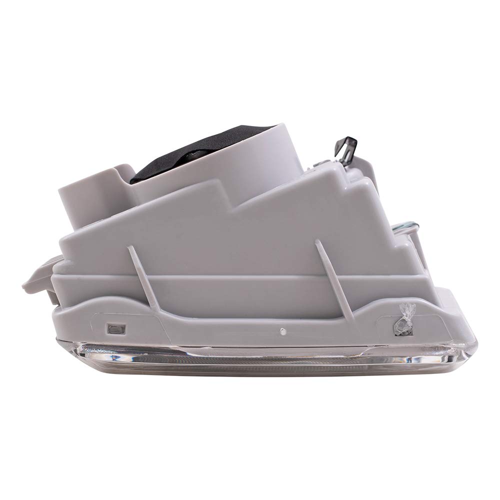 Brock Replacement Driver & Passenger Fog Lights Lamps for 2007-2008 Honda Element, 2004-2006 Acura MDX - Compatible with 33951-S3V-A11 & 33901-S3V-A11 - Enhance Night Visibility for Safe Driving