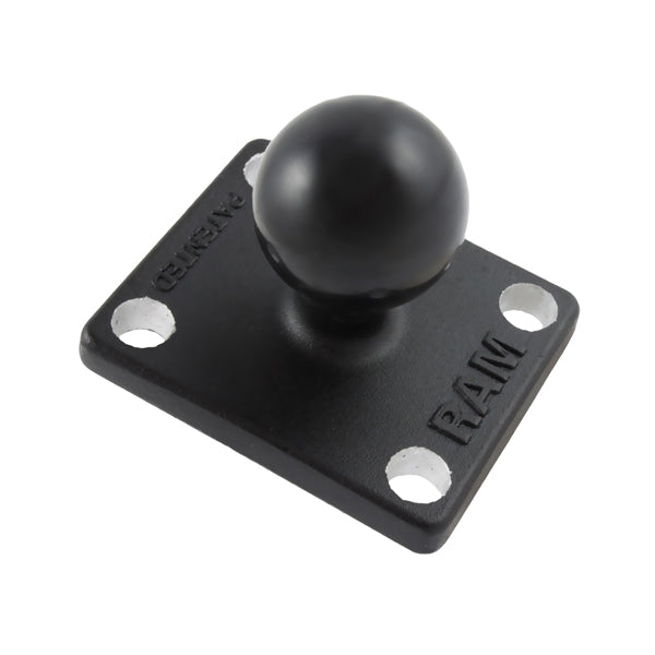 RAM B 347U BT 2 x 1.7 Inch Base with B Size Ball - Universal Mounting System for Marine Electronics, GPS, Fish Finders & Dash Cams on Boats, RVs & Vehicles