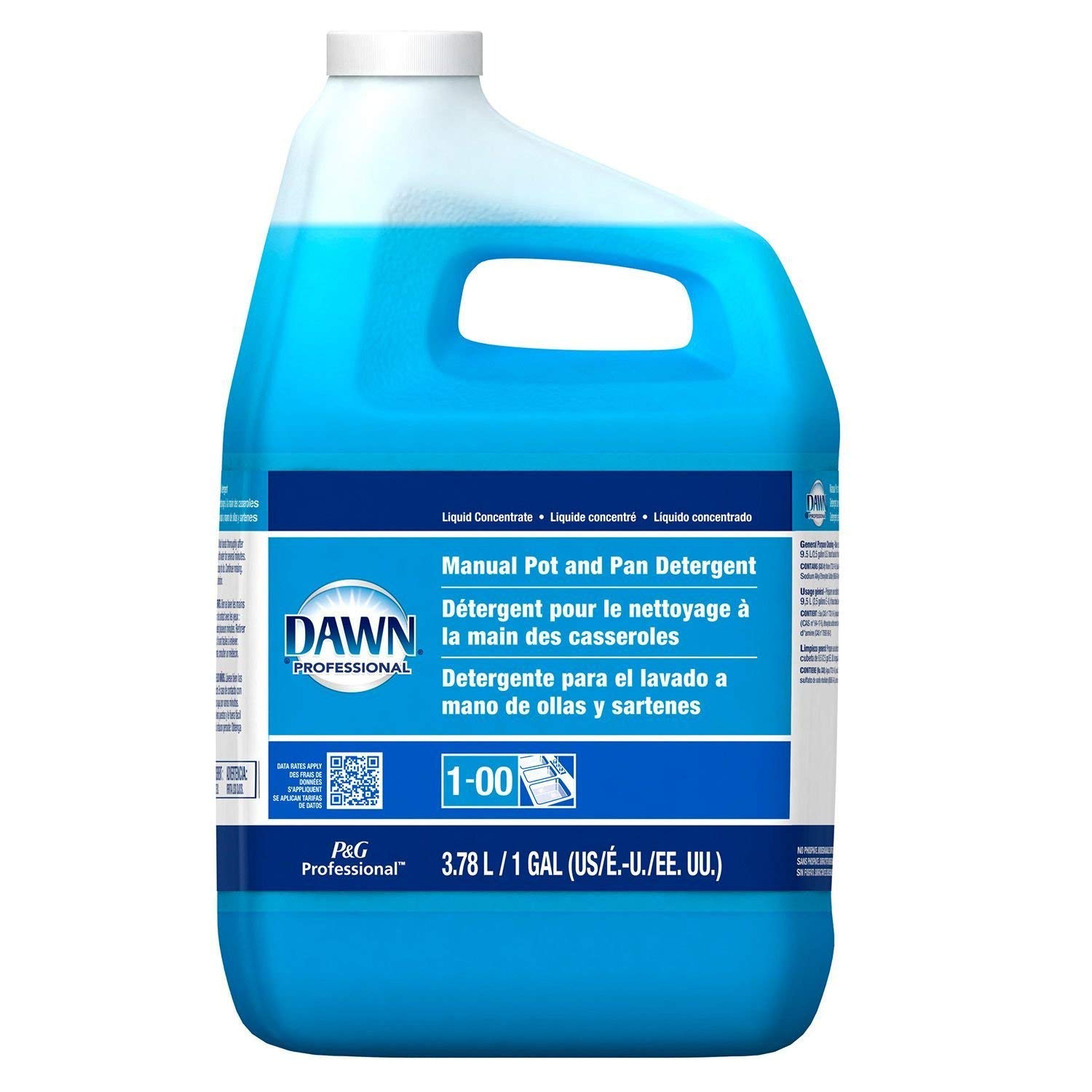 Dawn Dishwashing Liquid Soap - 128 oz Gallon Jug for Heavy Duty Cleaning | Perfect for Kitchen, Dishes, and Grease Removal | Eco-Friendly & Powerful Degreaser