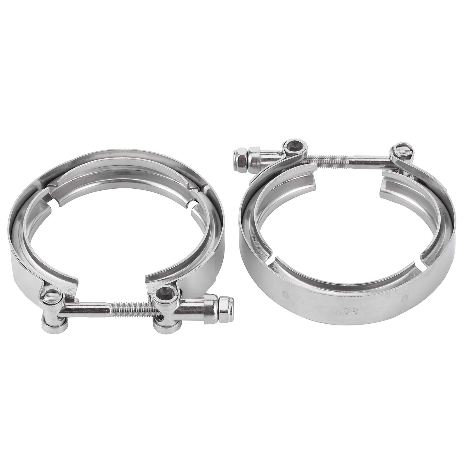 High-Performance Exhaust Clamp for Car Racing - Professional Downpipe Clamp with Durable Materials for Enhanced Engine Performance | Perfect for Track Days & Performance Upgrades