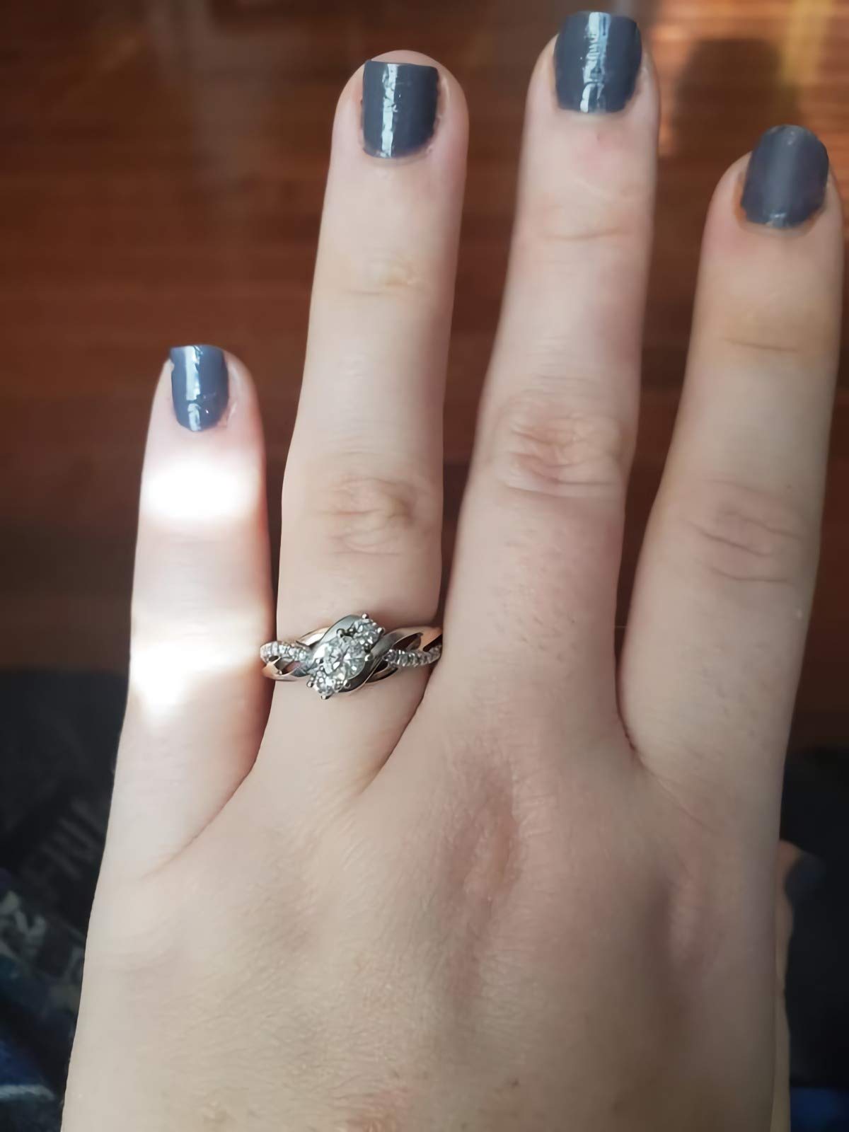 5/8 Carat (CTW) Moissanite Engagement Rings for Women - 10K/14K/18K Gold & Platinum Plated Silver Wedding Rings - Perfect for Proposals, Anniversaries & Special Occasions