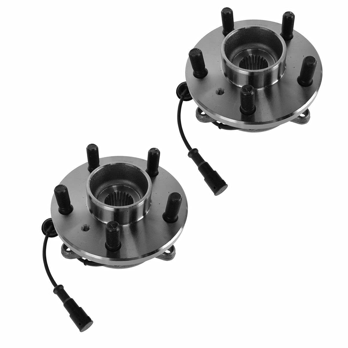 Kucaruce 1A Wheel Bearing & Hub Assembly Front Pair - Compatible with BHA53748 | Replacement for Smooth & Safe Driving | Perfect for Daily Commute, Highway Travel & Off-Road Adventures