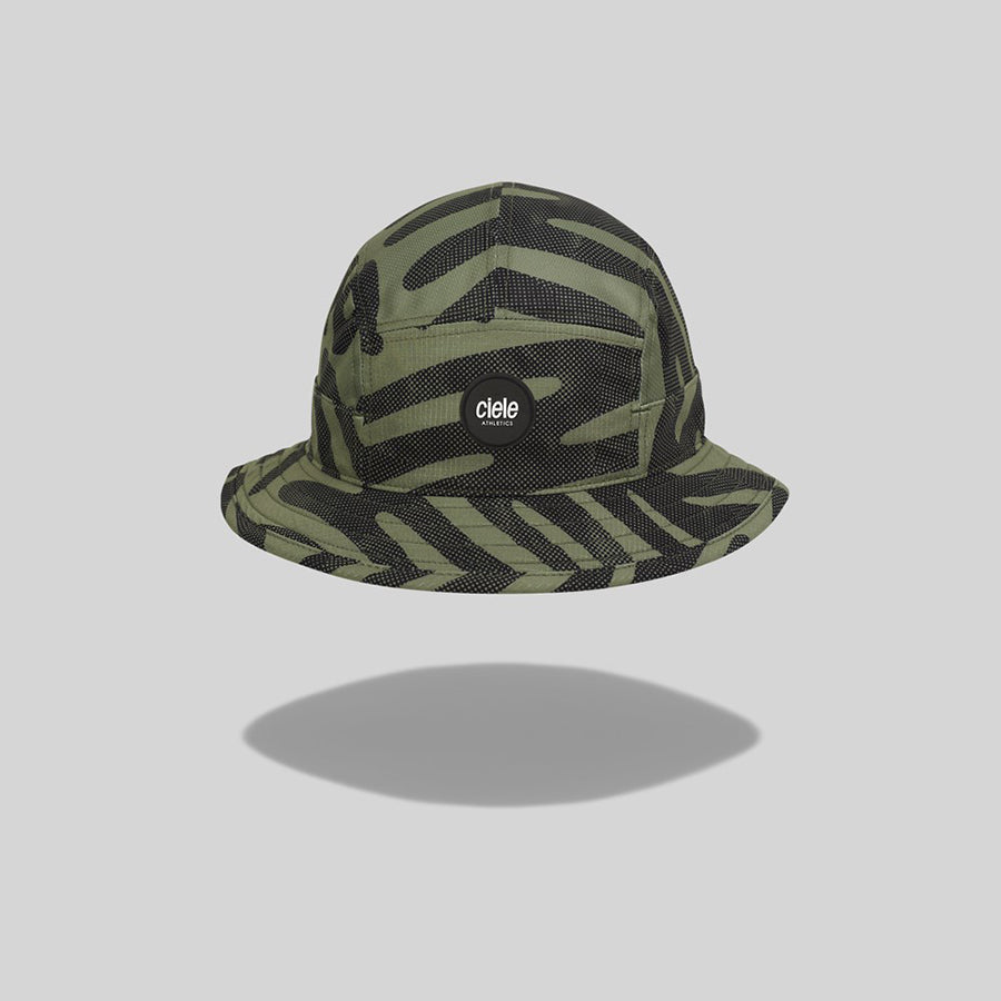 BKTHat Badge Allover Zebra Scout Hat - Adjustable S/M Size for Men & Women - Perfect for Outdoor Adventures, Camping, and Scouting Activities