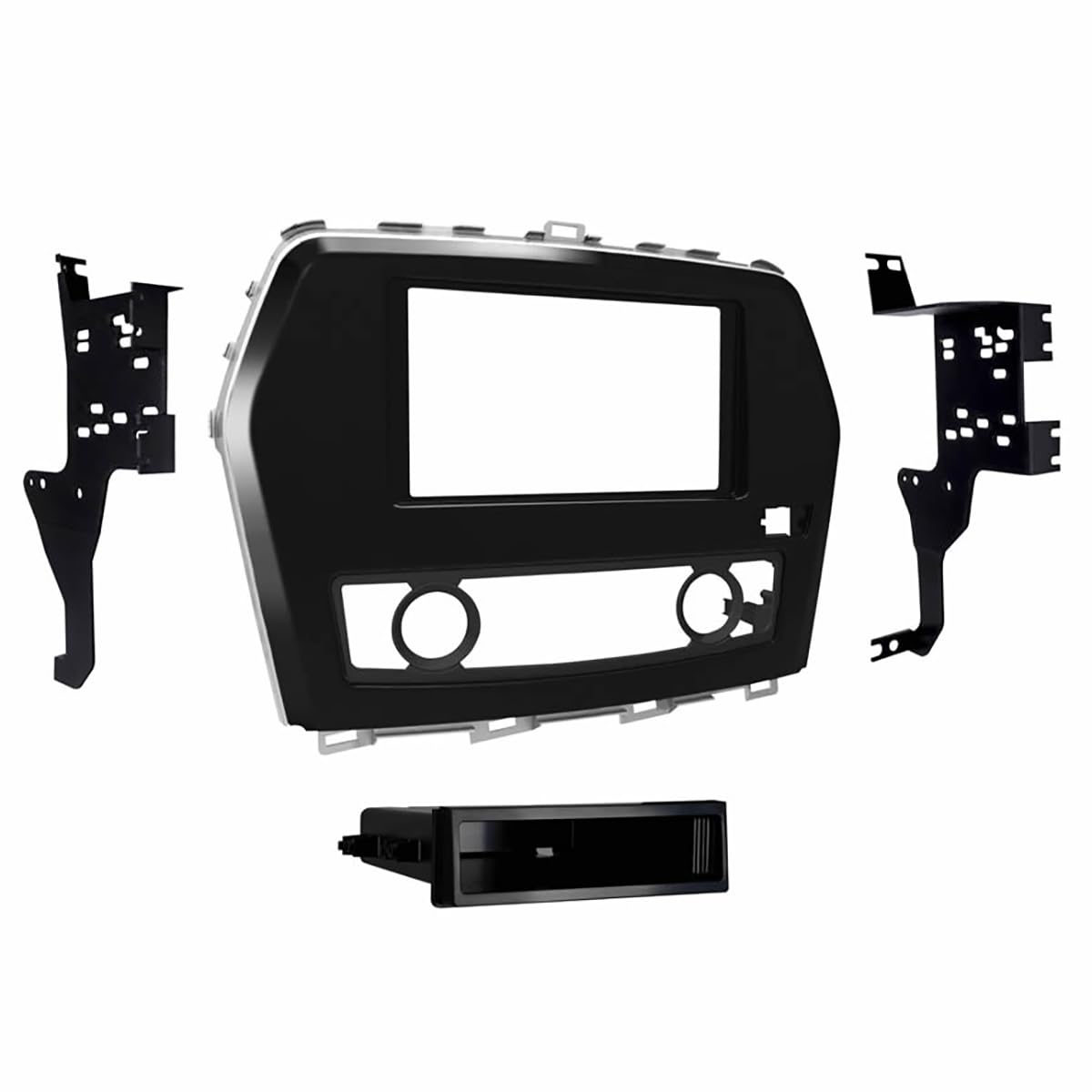 Metra Electronics 99-7630 Radio Installation Kit for 2016-2023 Nissan Maxima - Car Stereo Dash Mounting Bracket & Wiring Harness | Perfect for Aftermarket Head Unit Upgrades & Audio System Installations