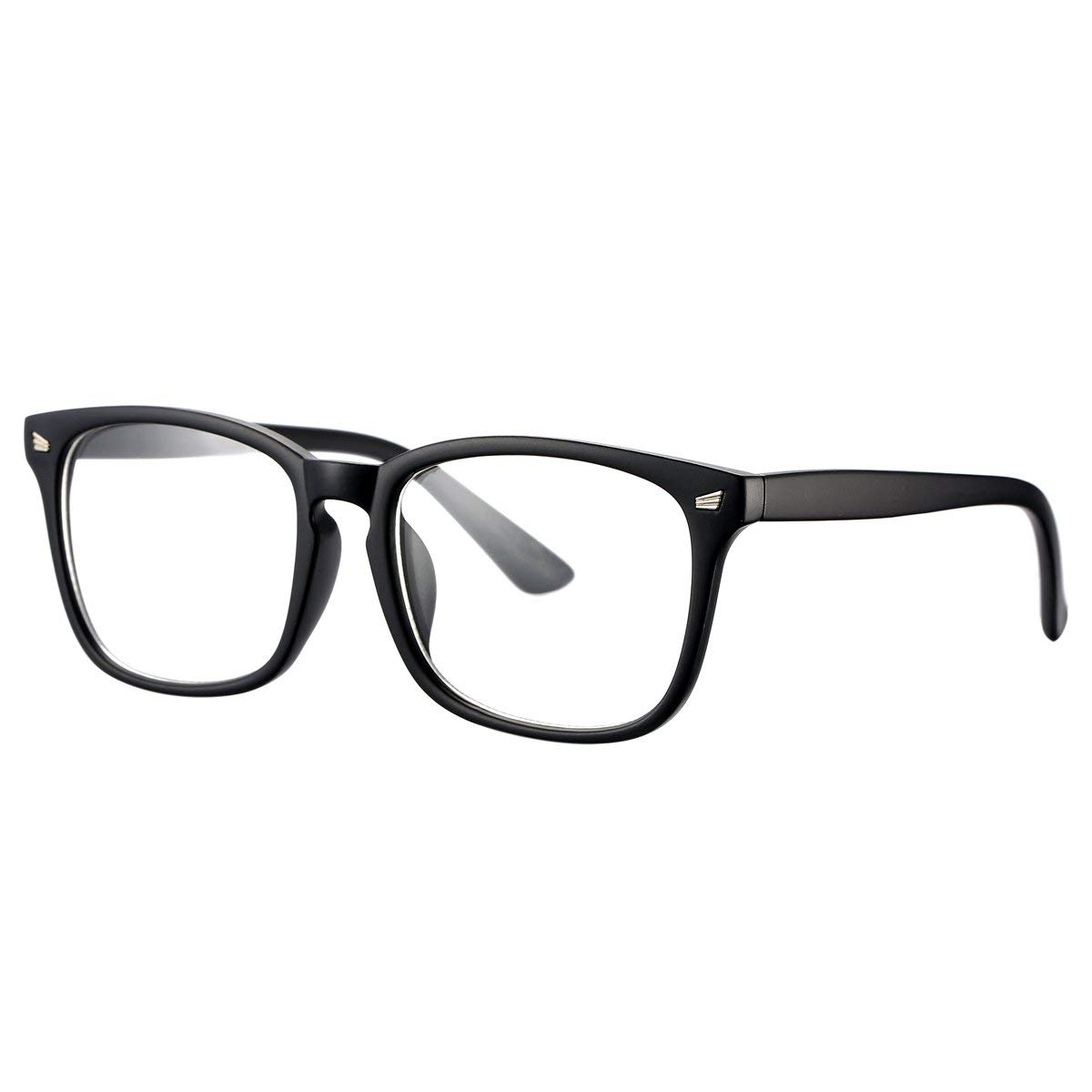 Acme Clear Frame Non-Prescription Glasses for Women & Men - Perfect for Reading, Computer Use & Fashion Accessory