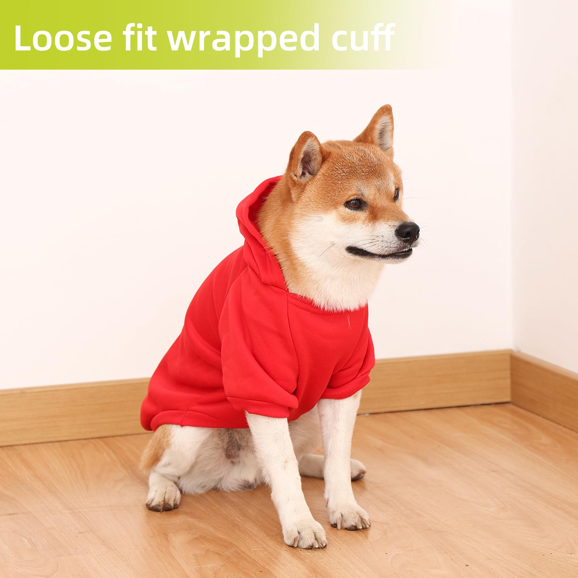 Premium Dog Hoodie - Soft, Breathable & Comfortable Pet Sweatshirt for Small, Medium & Large Dogs - Perfect for Outdoor Walks, Winter Wear & Pet Fashion (Black, 5X-Large 34'' Chest)