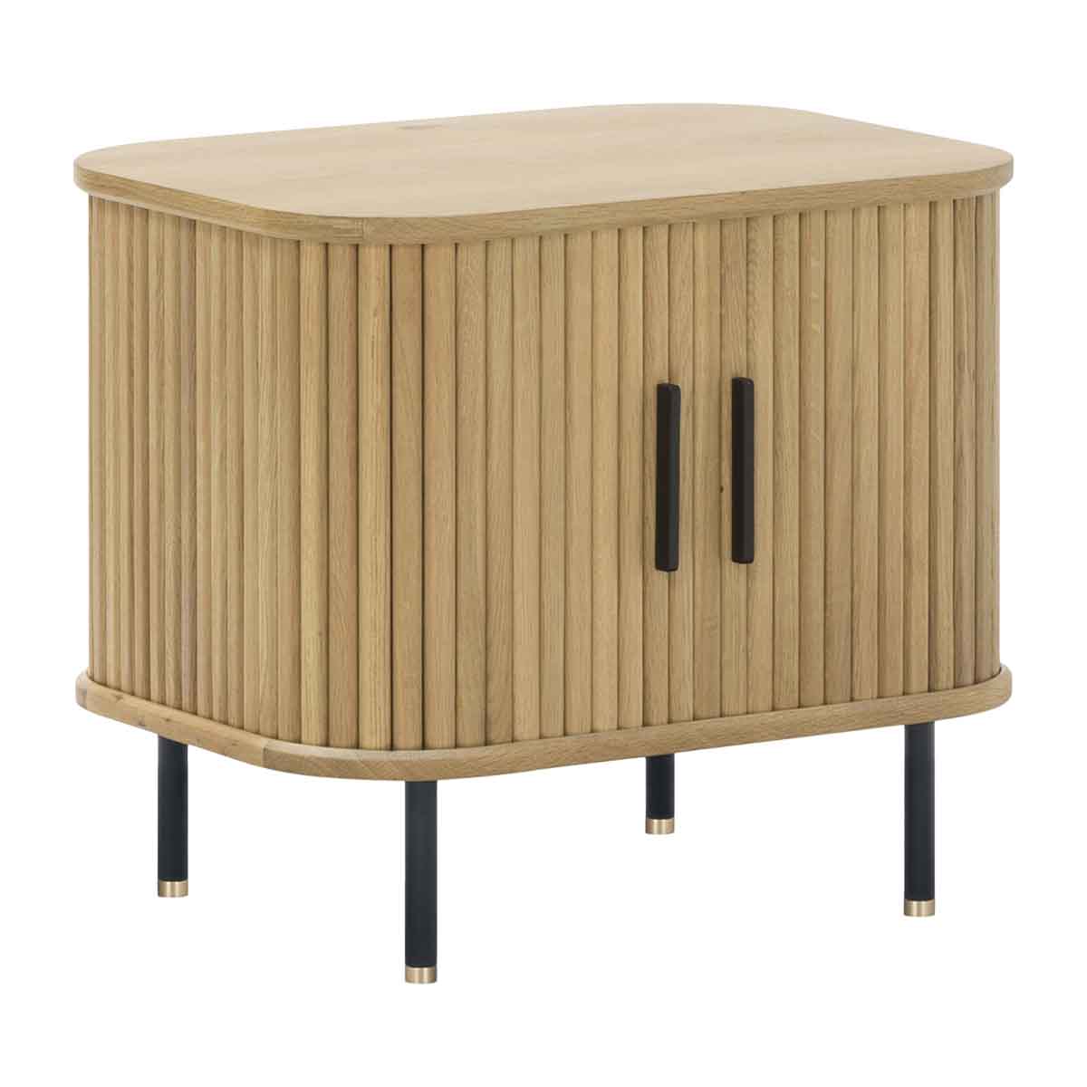 Ipanema Nightstand - Modern Bedside Table with Storage Shelf, Perfect for Bedroom, Living Room, or Office - Compact & Stylish End Table for Small Spaces