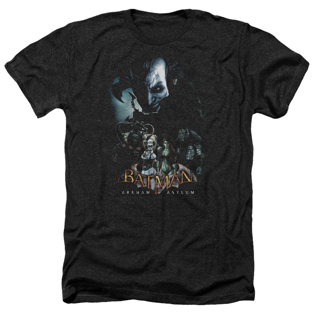 Batman Five Against One Graphic Unisex T-Shirt for Men & Women - Soft Heather Cotton Tee for Casual Wear & Superhero Fans