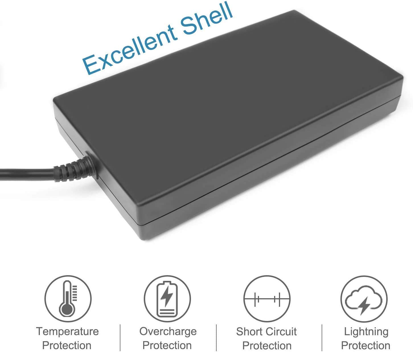 200W 19.5V 10.3A HP OMEN & ZBook Laptop Charger Power Adapter - Compatible with HP OMEN 15/17, ZBook 15/17 G3-G5, Pavilion Gaming 15-cx (TPN-CA03, L00818-850, 835888-001, TPN-DA10) - Perfect for Gaming & Workstations