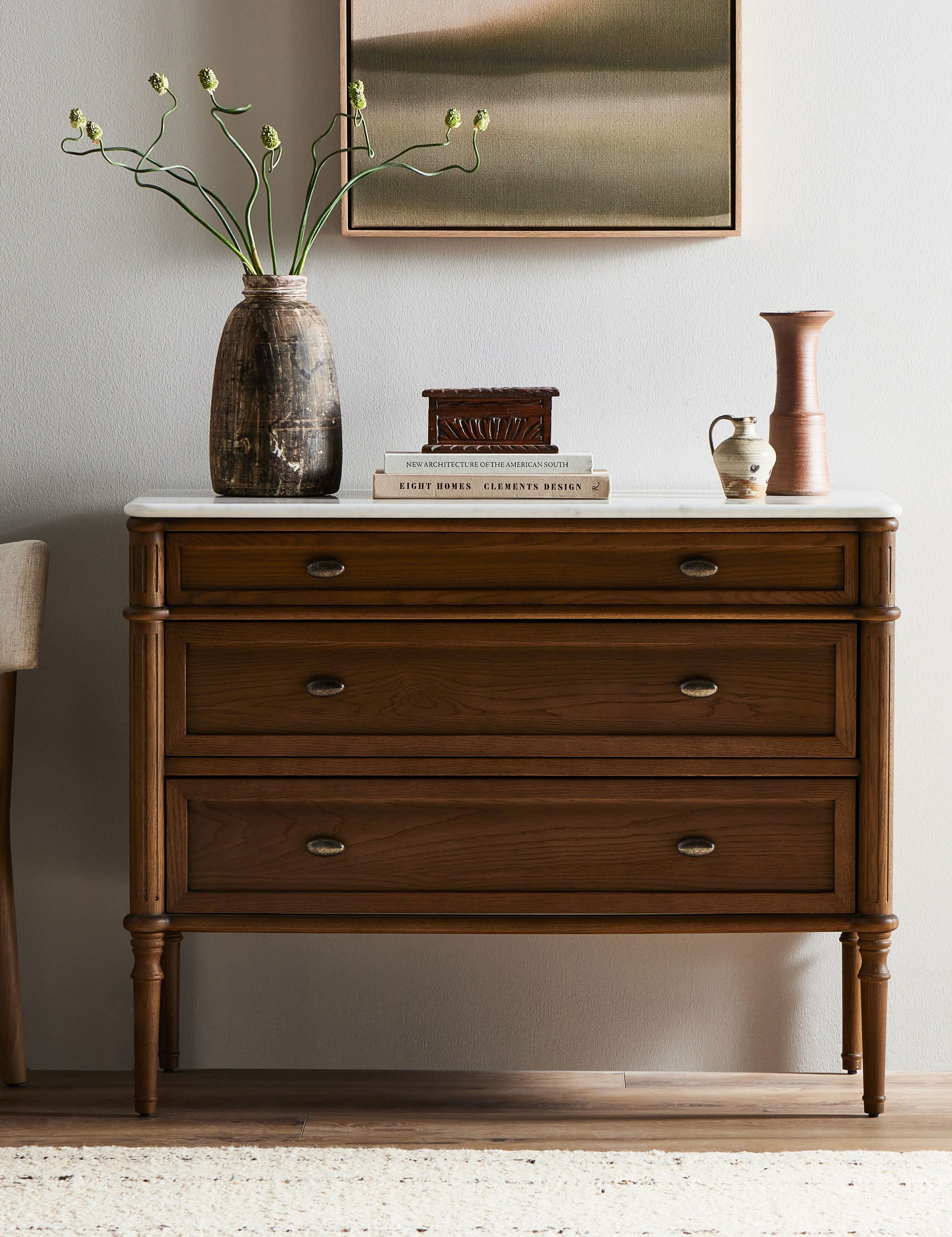Delancey 3 Drawer Dresser - Modern Wooden Chest of Drawers for Bedroom Storage & Organization | Perfect for Clothes, Accessories & Home Decor