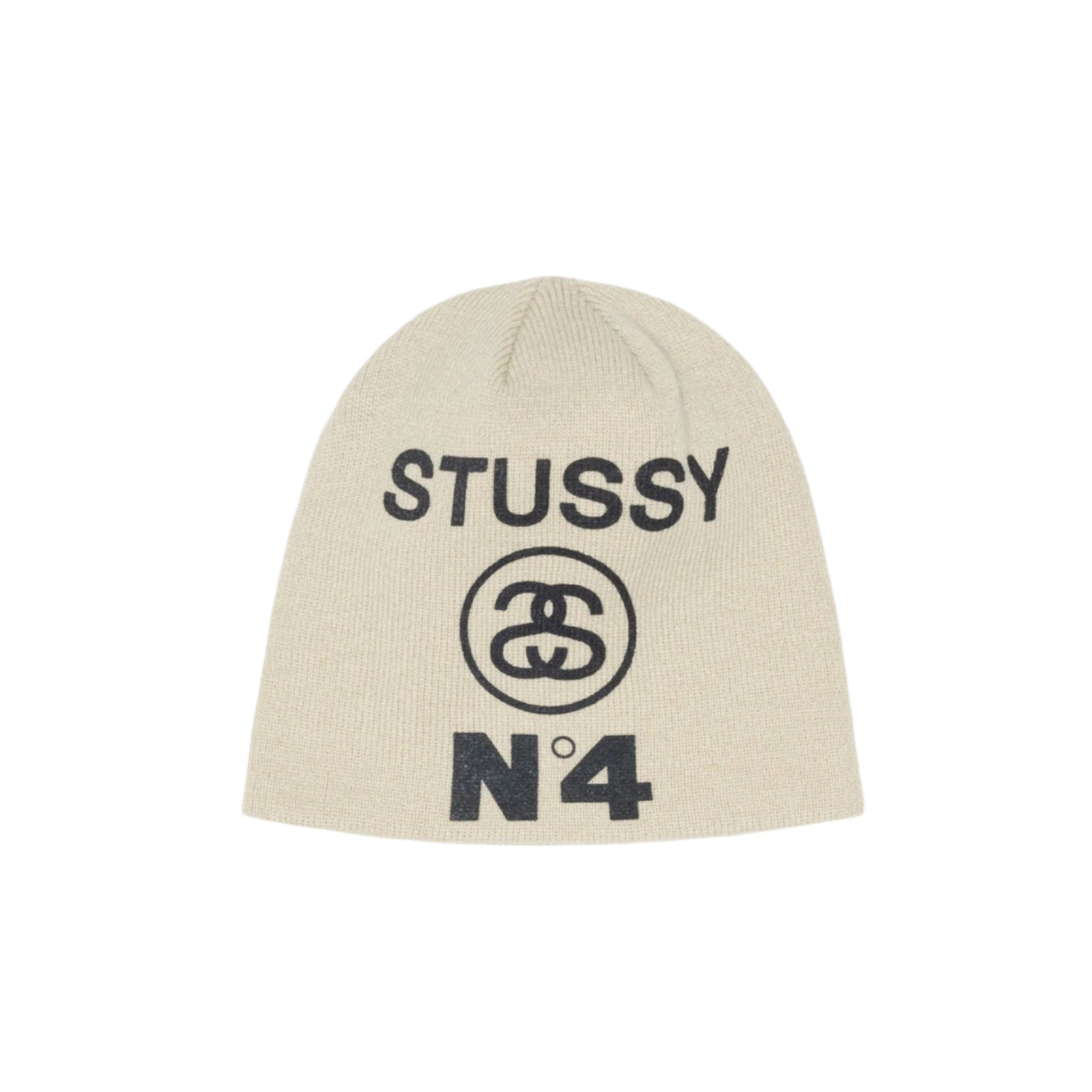 Stussy Skull Cap Number 4 - Trendy Streetwear Beanie for Men & Women - Perfect for Winter, Hip Hop Fashion, and Urban Street Style