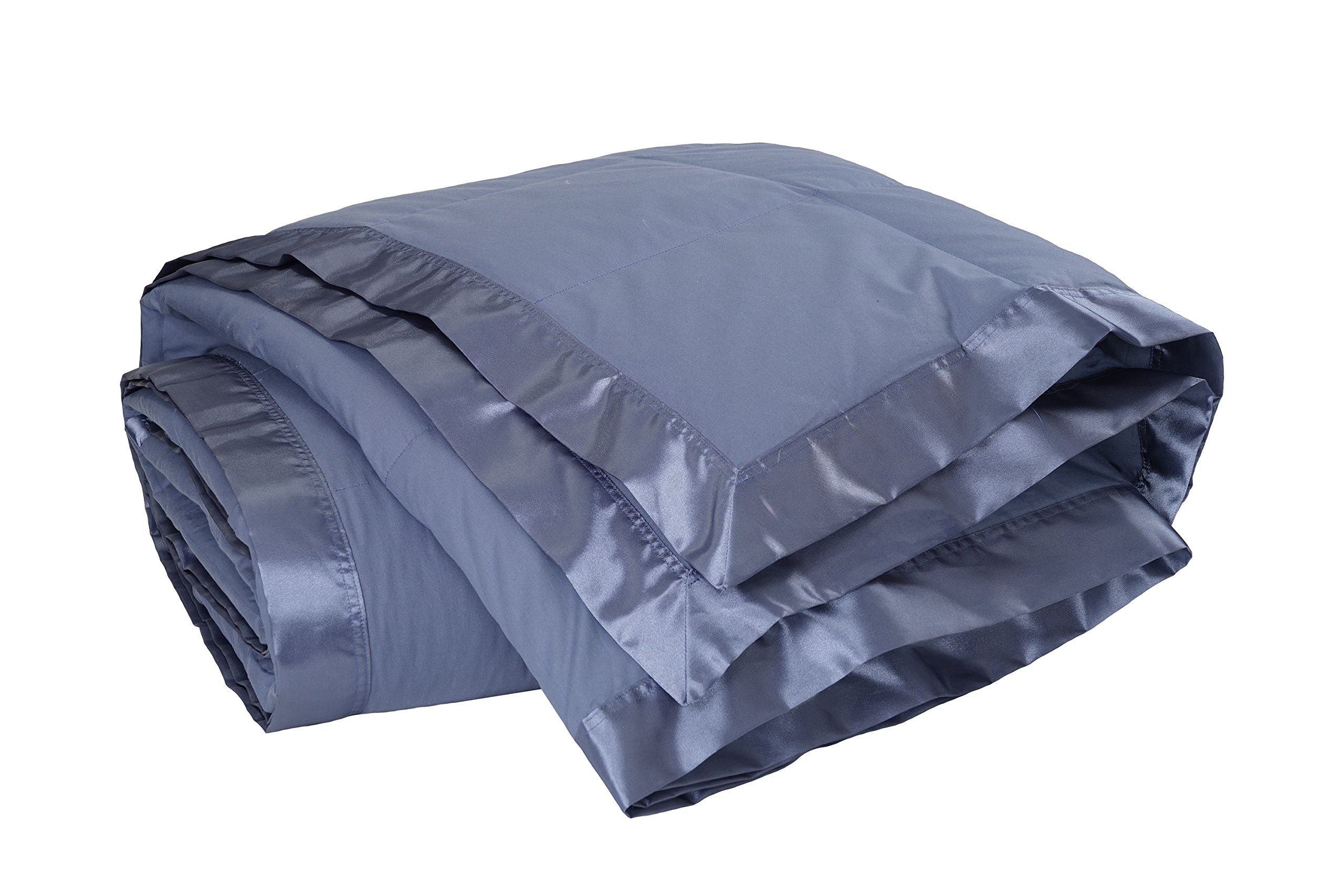 Premium Highland Feather Ferrara Down Blanket - Queen Size, Soft Violet Color | Ultra Warm & Lightweight Down Comforter for Bedroom, Guest Room & Cozy Winter Nights