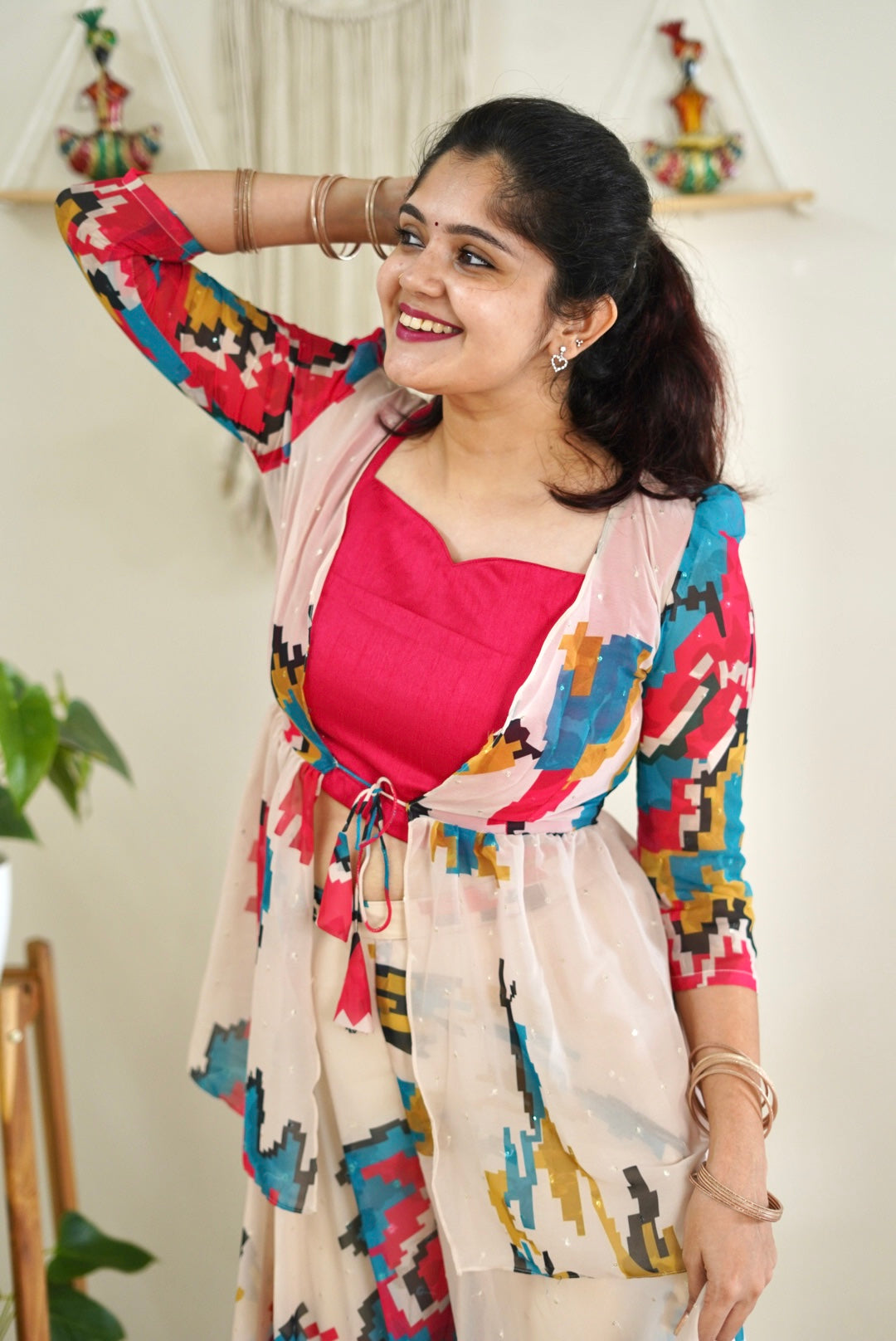 DD586 Maya Simple and Elegant Co-ords Set - Stylish Women's Matching Outfit for Casual Wear, Date Night & Summer Vacation