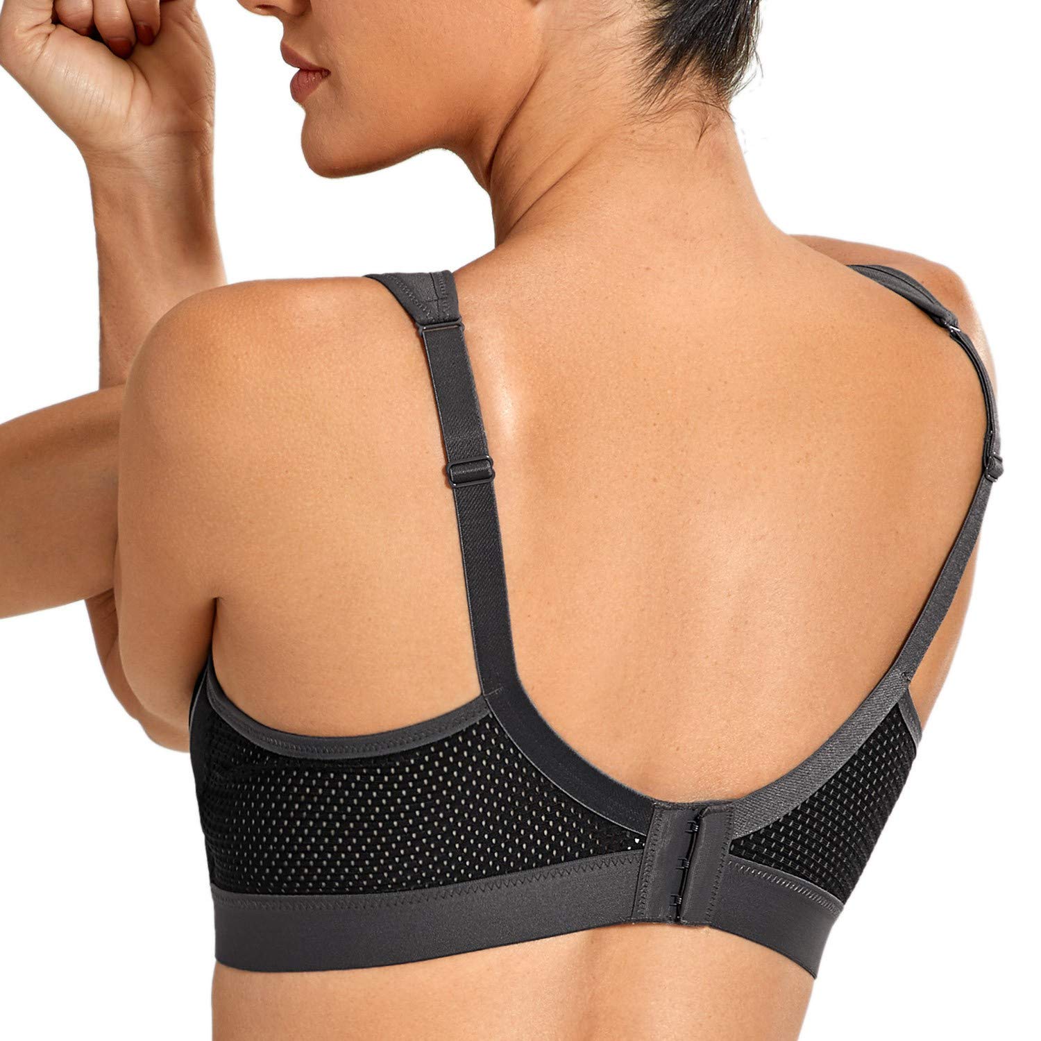 VANTONIA High Impact Sports Bras for Women - Wireless Plus Size Workout Bra with Maximum Support - Perfect for Running, Gym & High Intensity Training