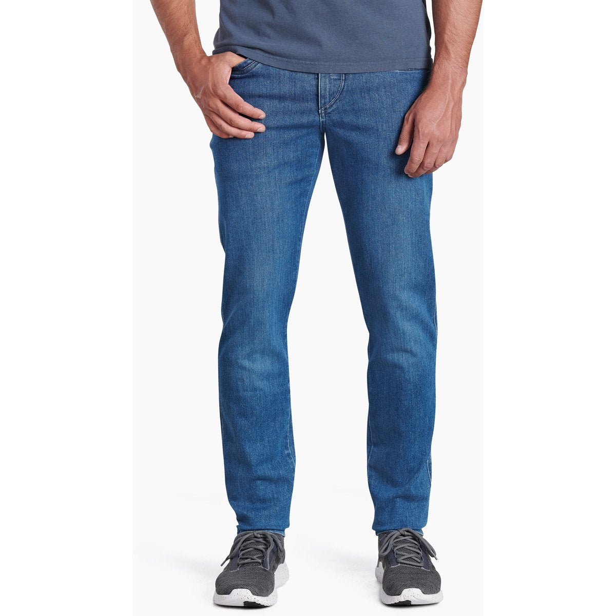 Men's KUHL Slim Fit Tapered Denim Jeans - Comfortable Stretch Denim Pants for Casual Wear & Outdoor Activities