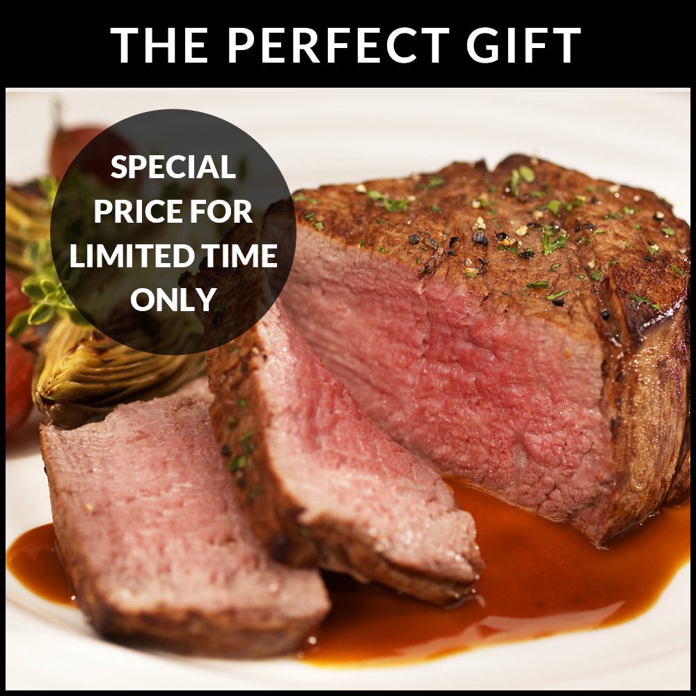 Premium Angus Beef - 8 (6oz) Filet Mignon Steaks - USDA Prime, Grass-Fed, Tender & Juicy - Perfect for Grilling, Dinner Parties & Special Occasions - by Chicago Steak Company