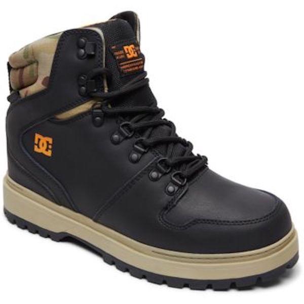 DC Men's Peary TR Skate Shoes Black/Multi - Lightweight & Durable for Skateboarding, Streetwear & Casual Wear