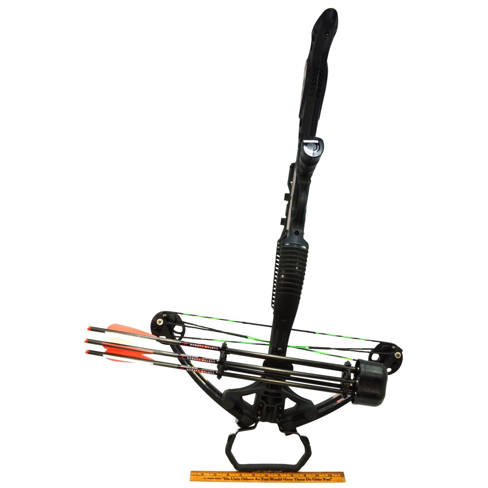 Barnett Game Crusher Crossbow with 3 Headhunter Arrows & 4x32 Scope - High Power Hunting Crossbow for Deer & Big Game - Perfect for Outdoor Hunting & Target Practice