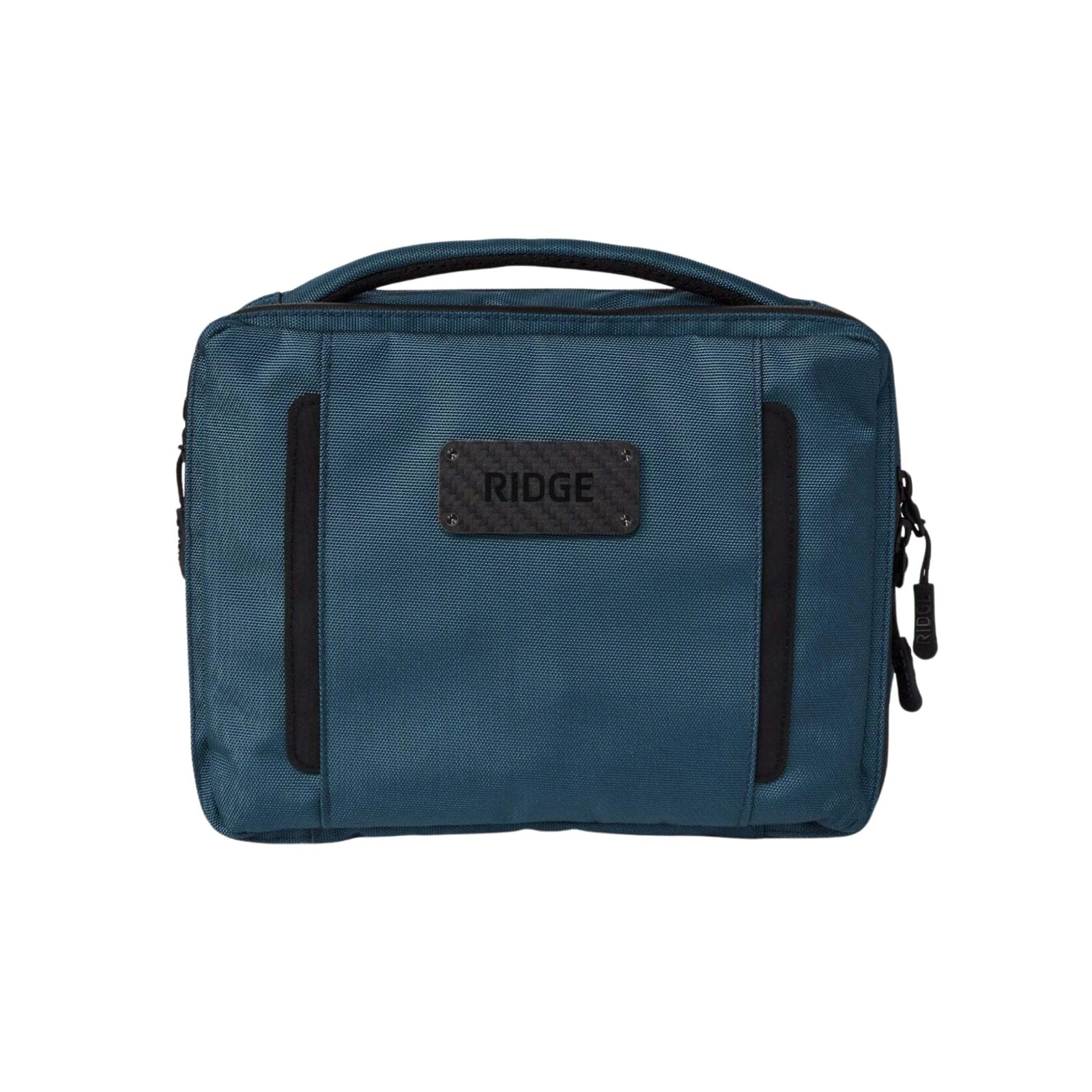 The Ridge Premium Travel Toiletry Bag for Men & Women - Waterproof 900D Ballistic Nylon with Multiple Organizer Pockets - Perfect for Camping, Gym & Air Travel - Alpine Navy