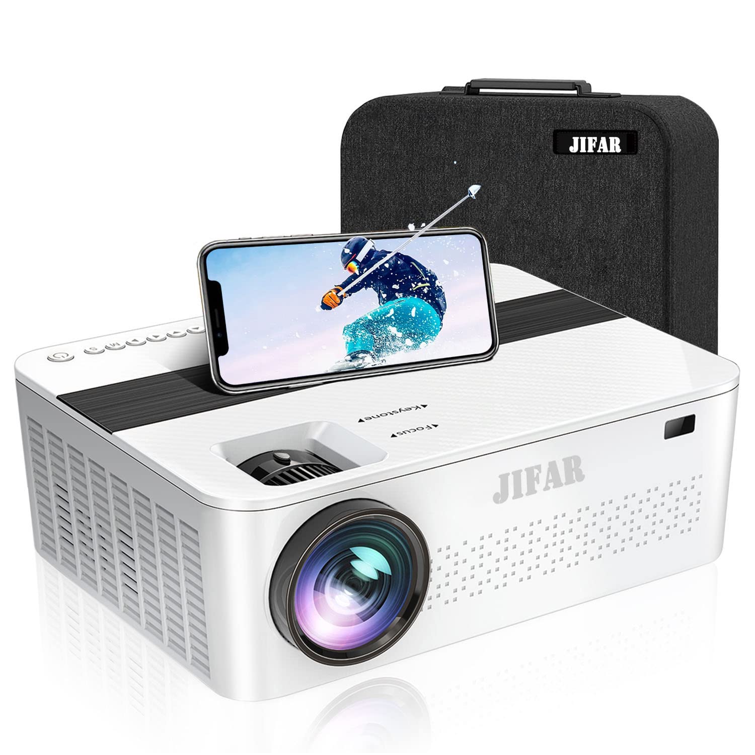 Native 1080p 4K Outdoor Projector - 10000 Lux Brightness with 450