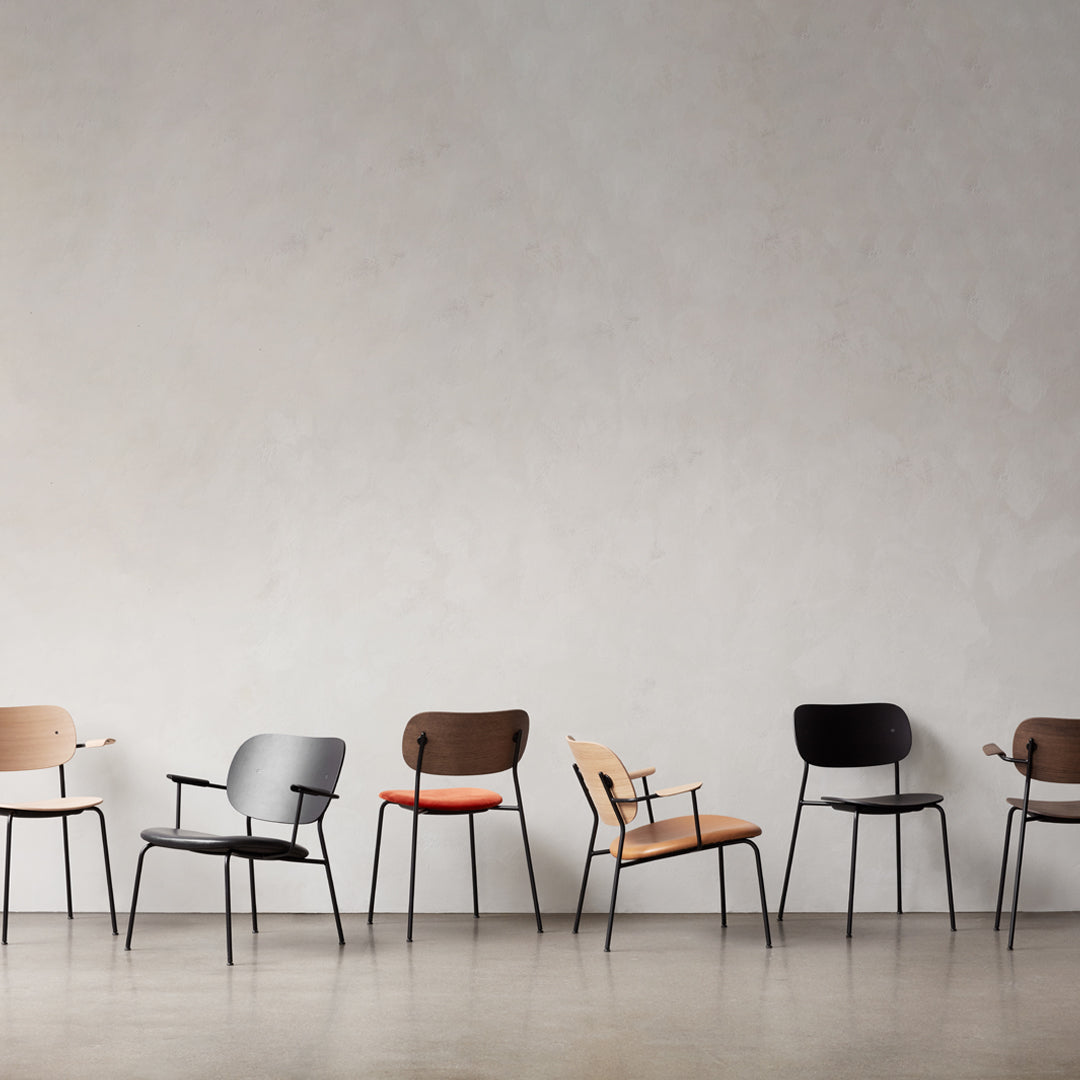Co Dining Chair - Stackable Modern Kitchen & Dining Room Chair for Home & Restaurant Use