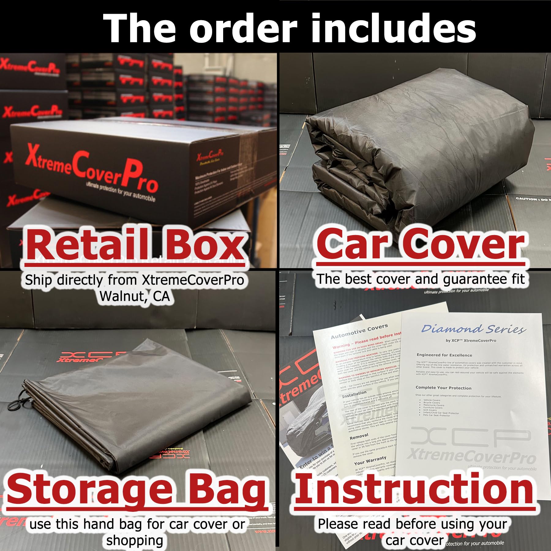 2023 Subaru Forester Car Cover - XTREMECOVERPRO Diamond Series Waterproof Outdoor Protection (Fits 2019-2025 Models) - All Weather Dust Rain Snow Shield for Garage & Driveway Parking