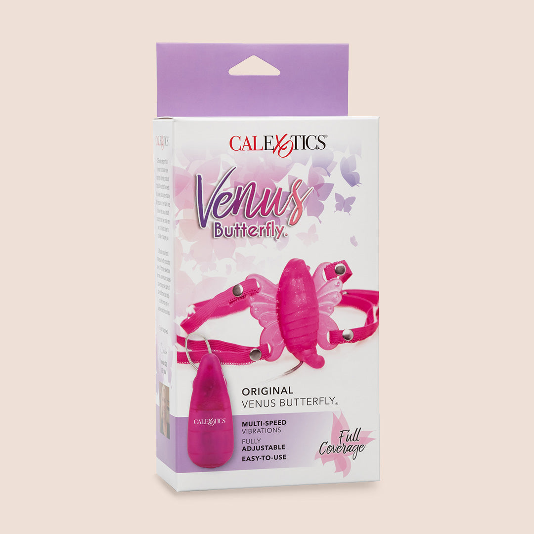 Venus Butterfly® Original Hands-Free Clitoral Stimulator with Wired Remote Control - Perfect for Solo Play & Couples Intimacy