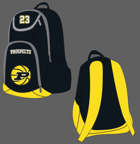 Premium Prospects Player Basketball Bag - Durable Gym Backpack for Men & Women - Perfect for Training, Games & Travel