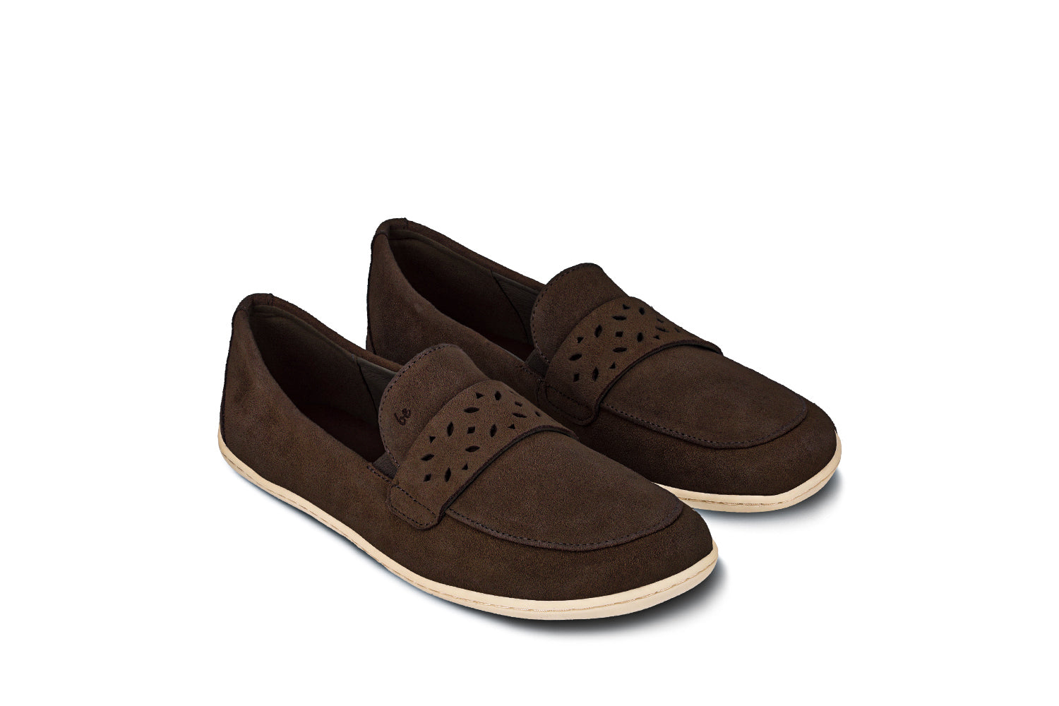 Barefoot Moccasins for Women - Be Lenka Bianca Genuine Leather Soft Sole Shoes in Chocolate Brown | Comfortable House Slippers for Indoor & Outdoor Wear