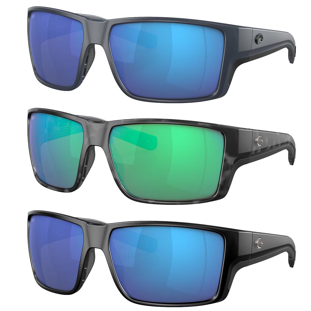 Costa Reefton Pro Polarized Sunglasses for Men & Women - UV Protection, Anti-Glare Fishing & Outdoor Sports Eyewear