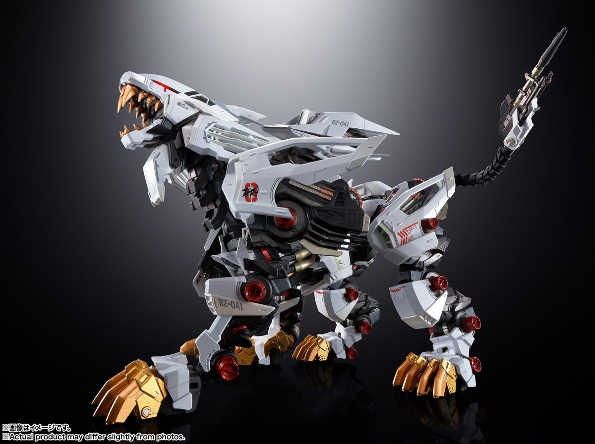 Bandai Chogokin Zoids New Century/Zero Liger Zero Action Figure - Collectible Anime Robot Model Toy for Display & Play - Perfect for Anime Fans, Collectors & Gift Giving