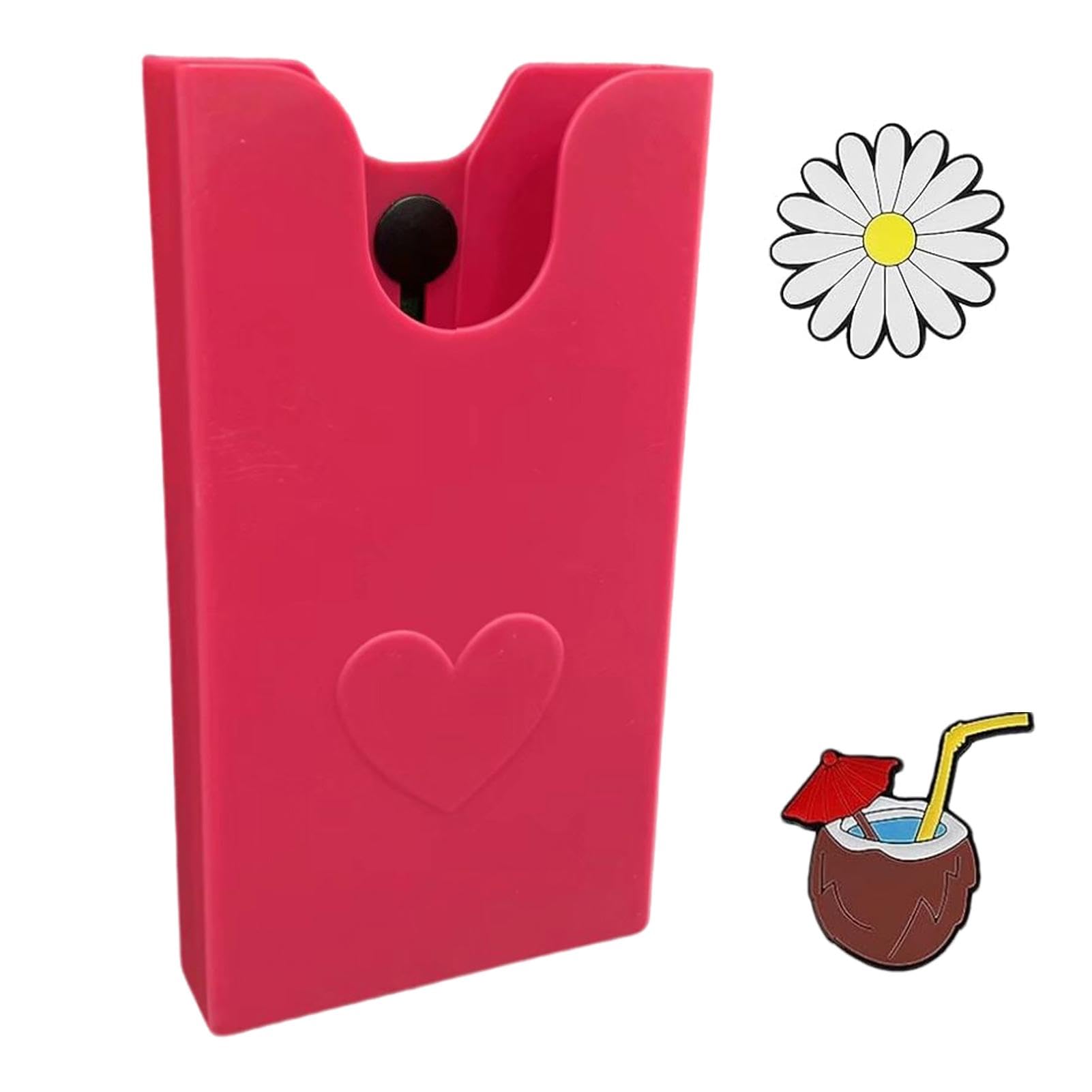 Waterproof Beach Bag Phone Holder - Detachable Silicone Charm for Phone Storage & Bag Decoration | Perfect for Pool, Vacation & Outdoor Activities