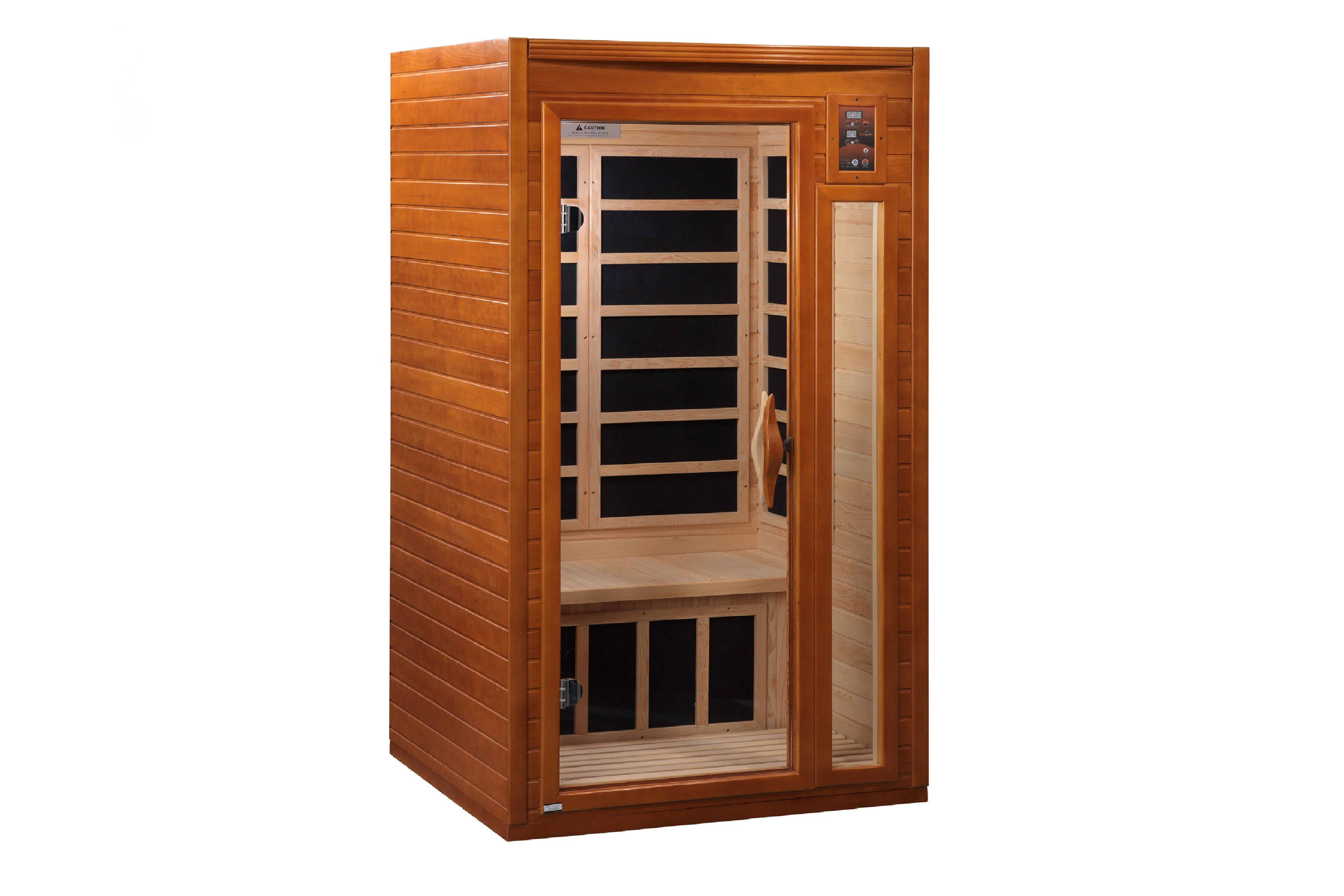 Dynamic Barcelona Elite Ultra Low EMF Far Infrared Sauna for Home Spa Therapy & Detox - Relaxation & Pain Relief Solution